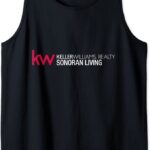 KWSL Red:White Logo Across the front Chest Tank Top